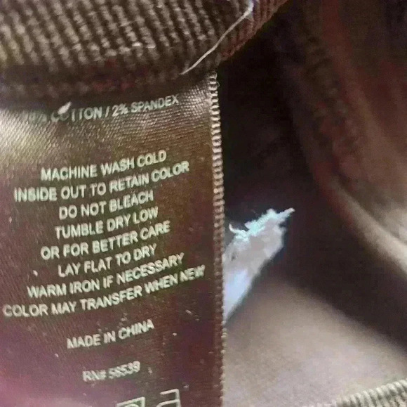 Kut from the kloth Farrah baby bootcut brown corduroy pants size 8. - Picture 5 of 12